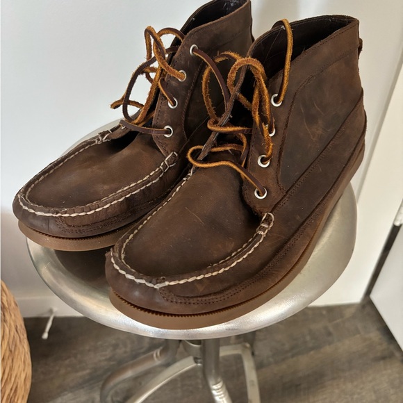Sperry Dark Brown Chukka Boots - Picture 1 of 5